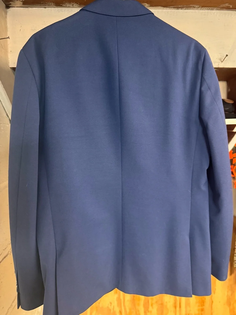 Ben Sherman Navy Blazer Two-Button Sport Coat